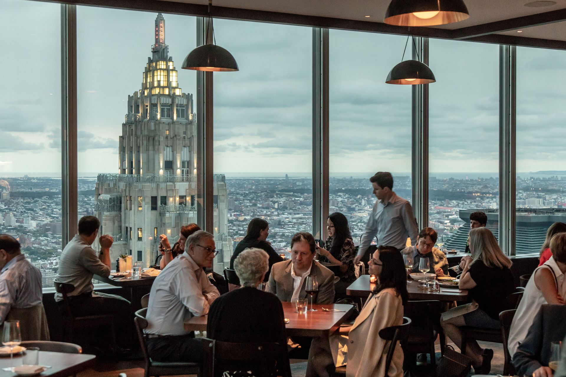 Acht New Yorker Restaurants, die phänomenale Aussicht mit kulinarischer Qualität verbinden