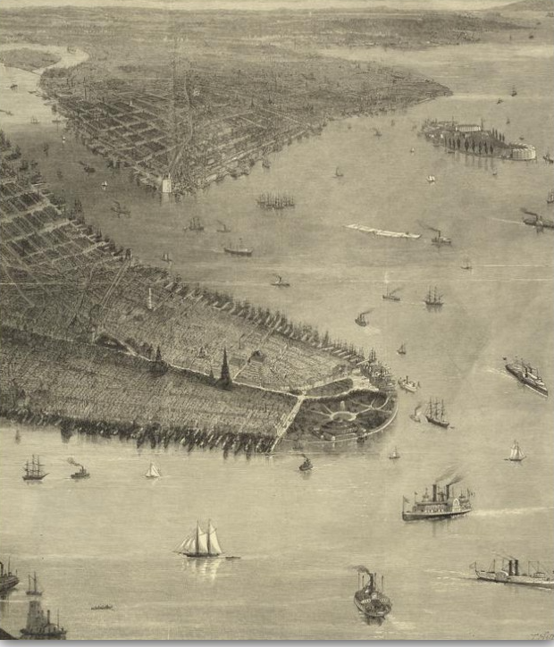 Einer der besten natürlichen Häfen der Welt ermöglichte die Entstehung New Yorks