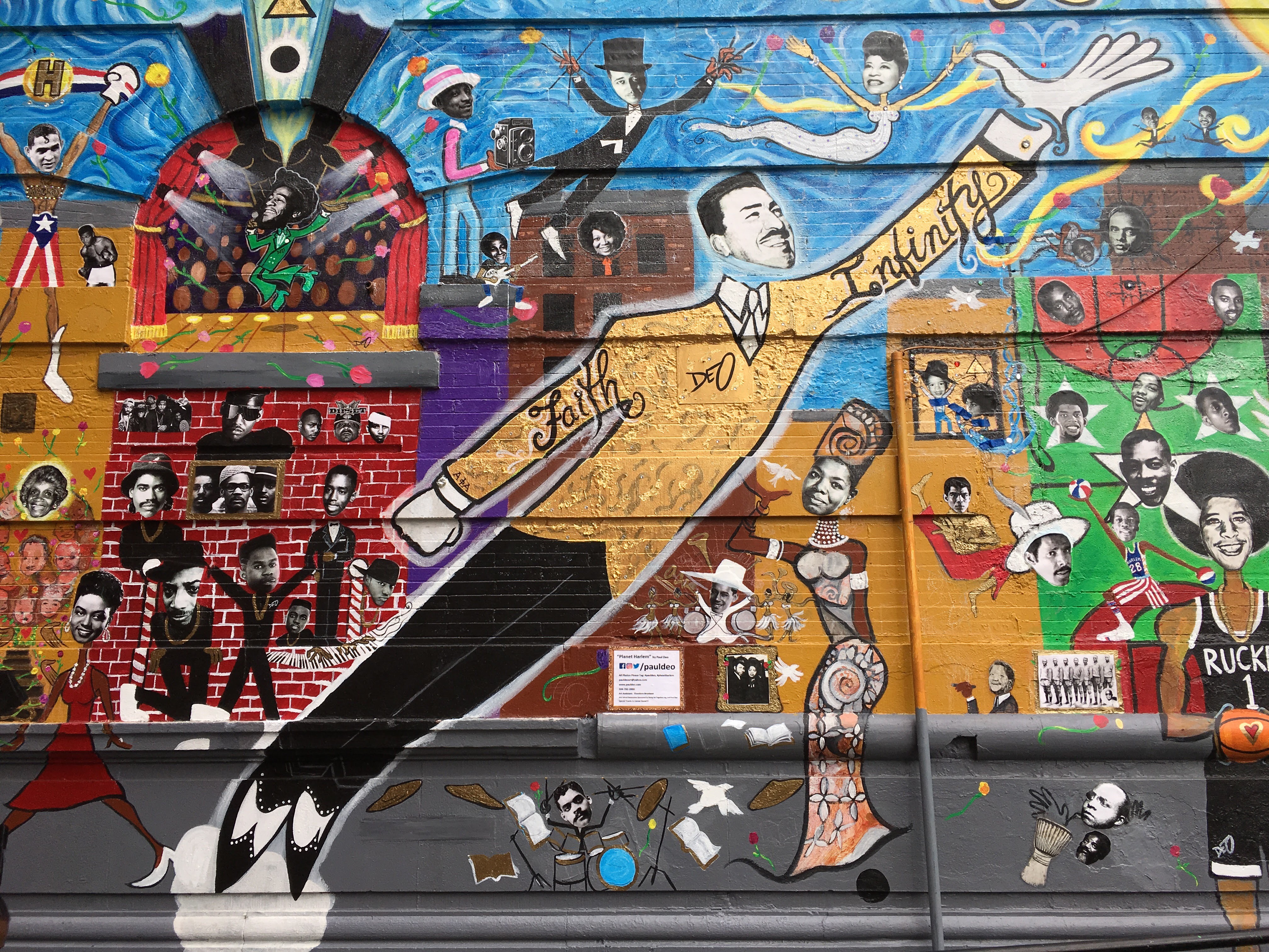 Planet Harlem – eines der eindrucksvollsten Wandgemälde in New York