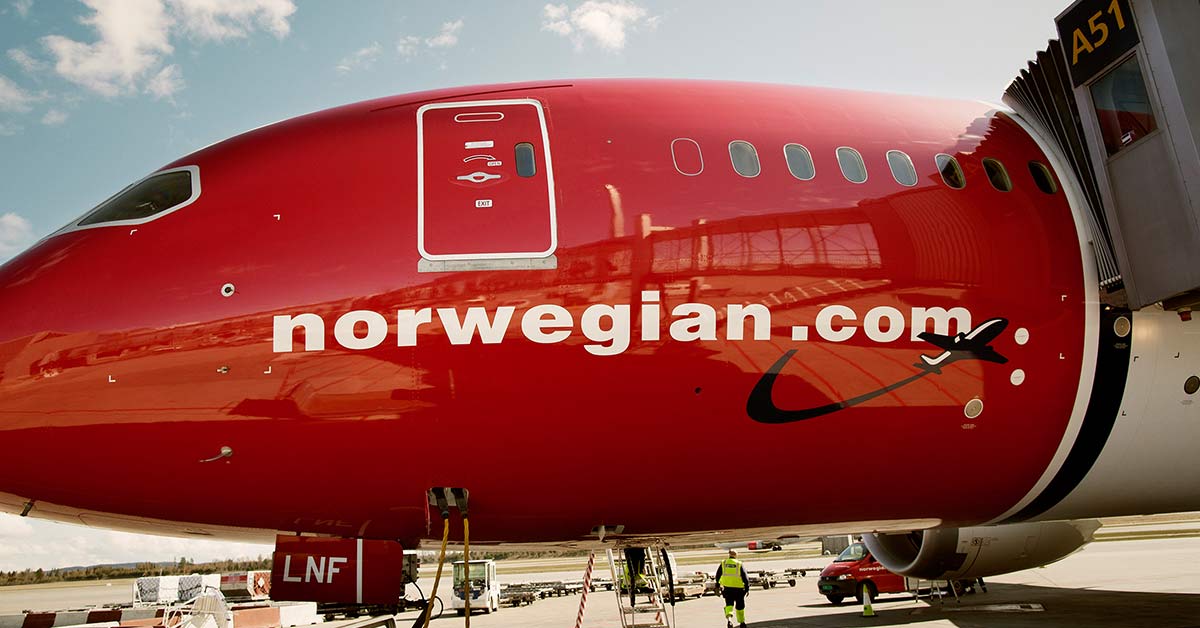 Norwegian Air bringt die meisten Passagiere aus Europa nach New York