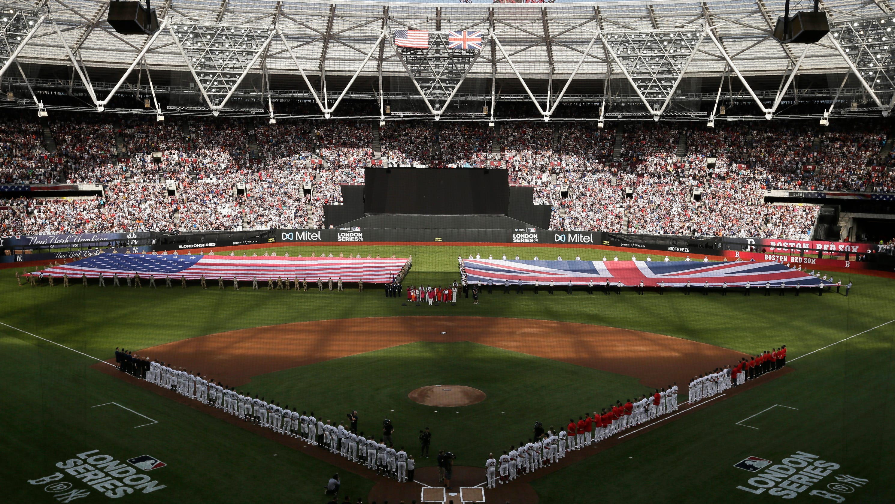 Die New York Yankees bestreiten ihr erstes Pflichtspiel in Europa