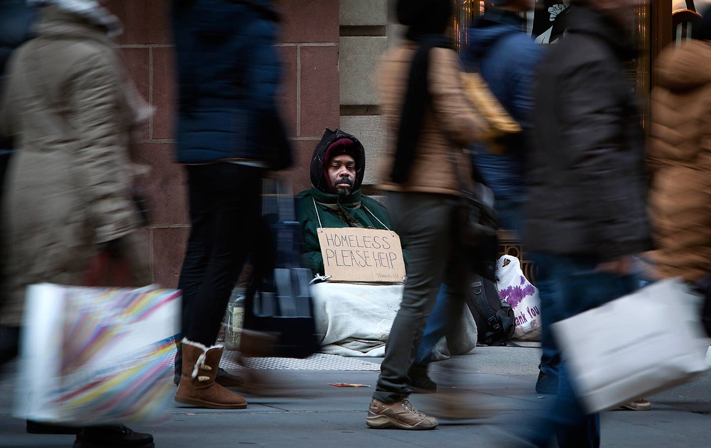 Obdachlose unerwünscht auf der ‘Billionaire’s Row’ (Pfad der Milliardäre)