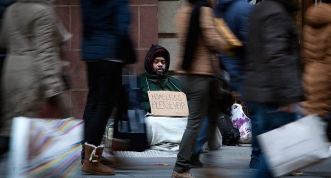 Obdachlos Homeless