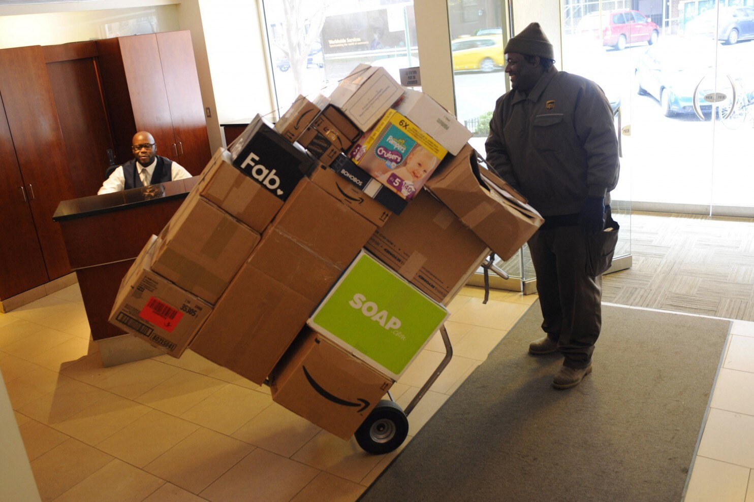 Mehr als der Hälfte der New Yorker wurde letztes Jahr mindestens ein Paket gestohlen