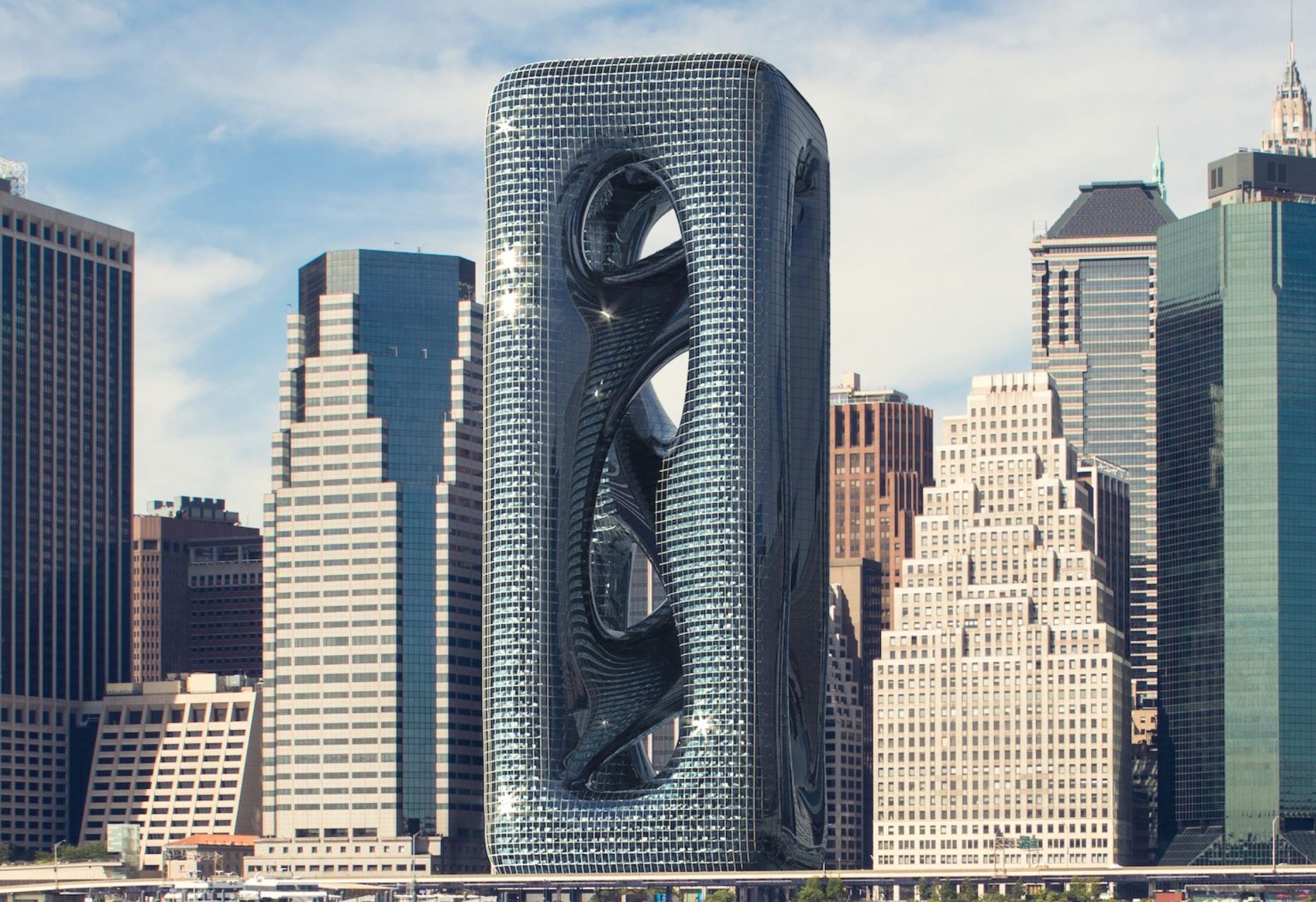 Architekturbüro legt irres Design für Wolkenkratzer in Downtown Manhattan vor