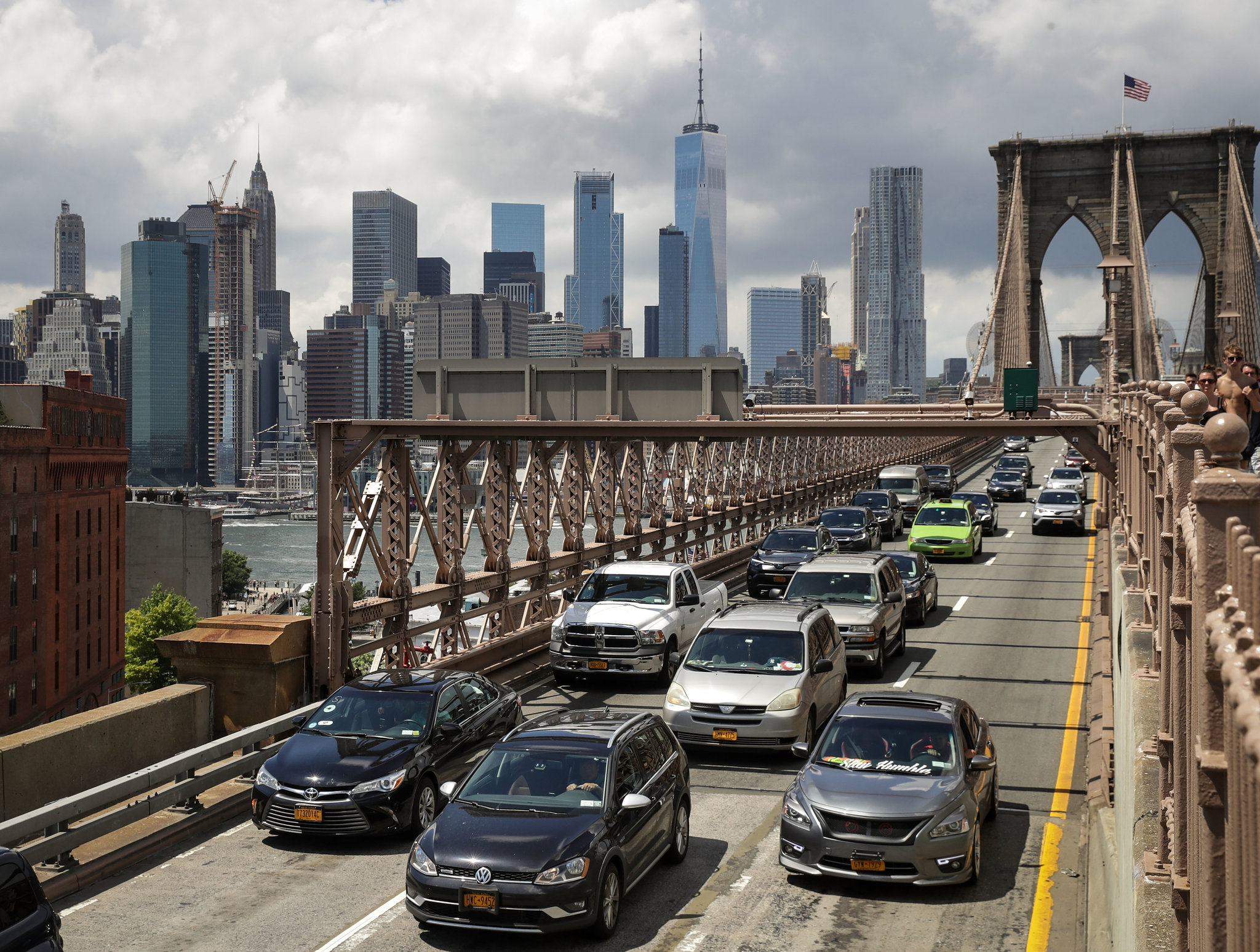 Verglichen mit anderen US-Städten – was ist der Anteil der New Yorker, die Autos haben?