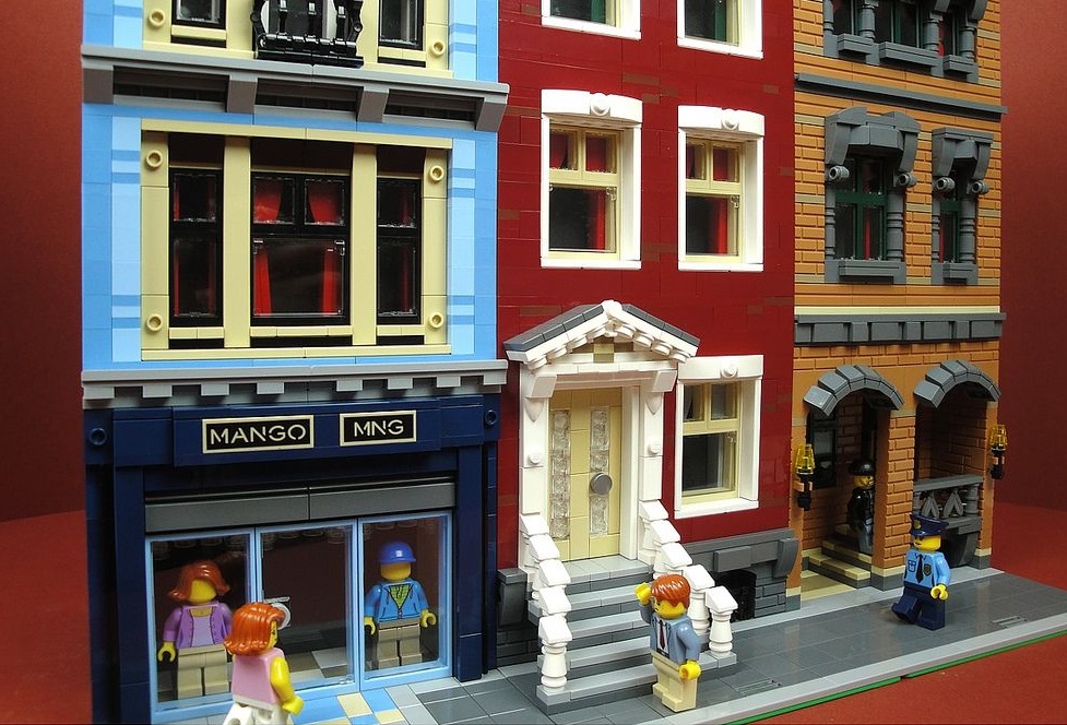 Künstler schafft eine Legoversion von New York