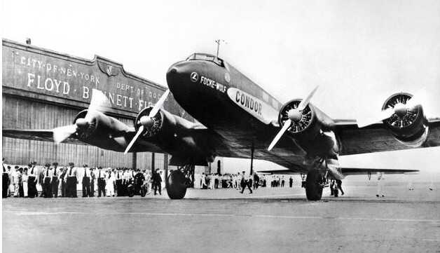 Das war der erste Non-Stop Flug zwischen Deutschland und New York am 10. August 1938