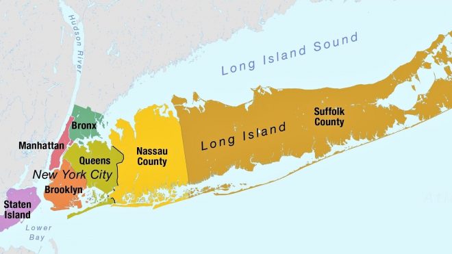 map of new york 5 boroughs and long island