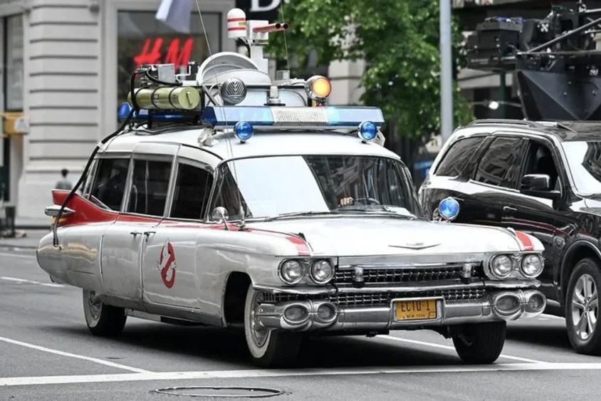 Neuer Ghostbuster Film wird derzeit auf den Straßen Manhattans gedreht