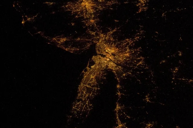 Neues New York Foto von der International Space Station