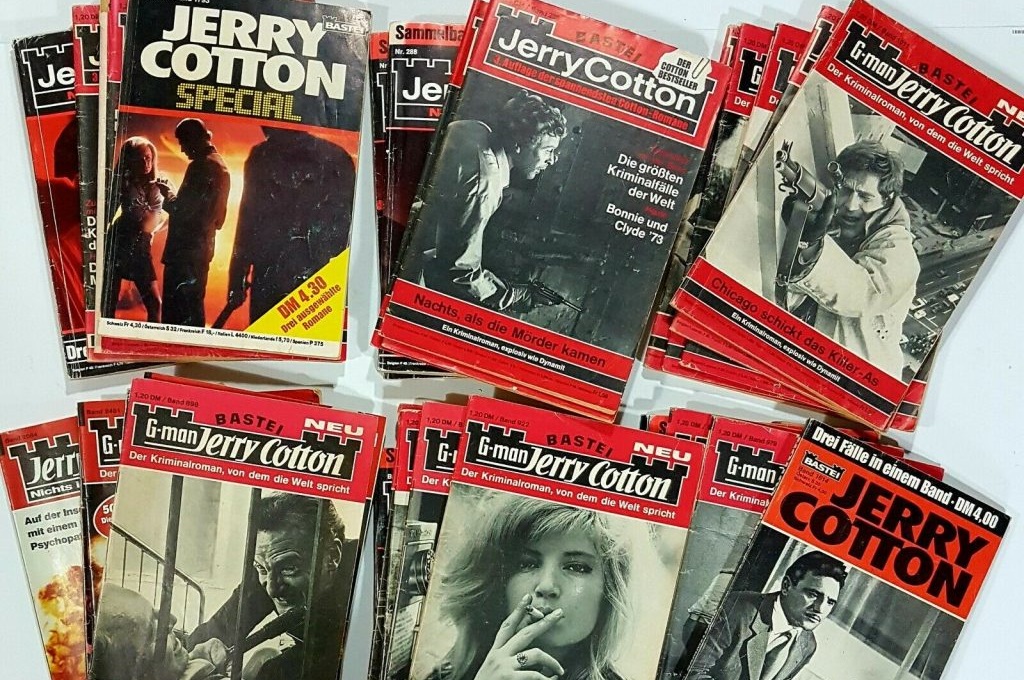 Jerry Cotton – New Yorker FBI Held ‘Made in Germany’ verkaufte bis zu einer Milliarde Groschenromane