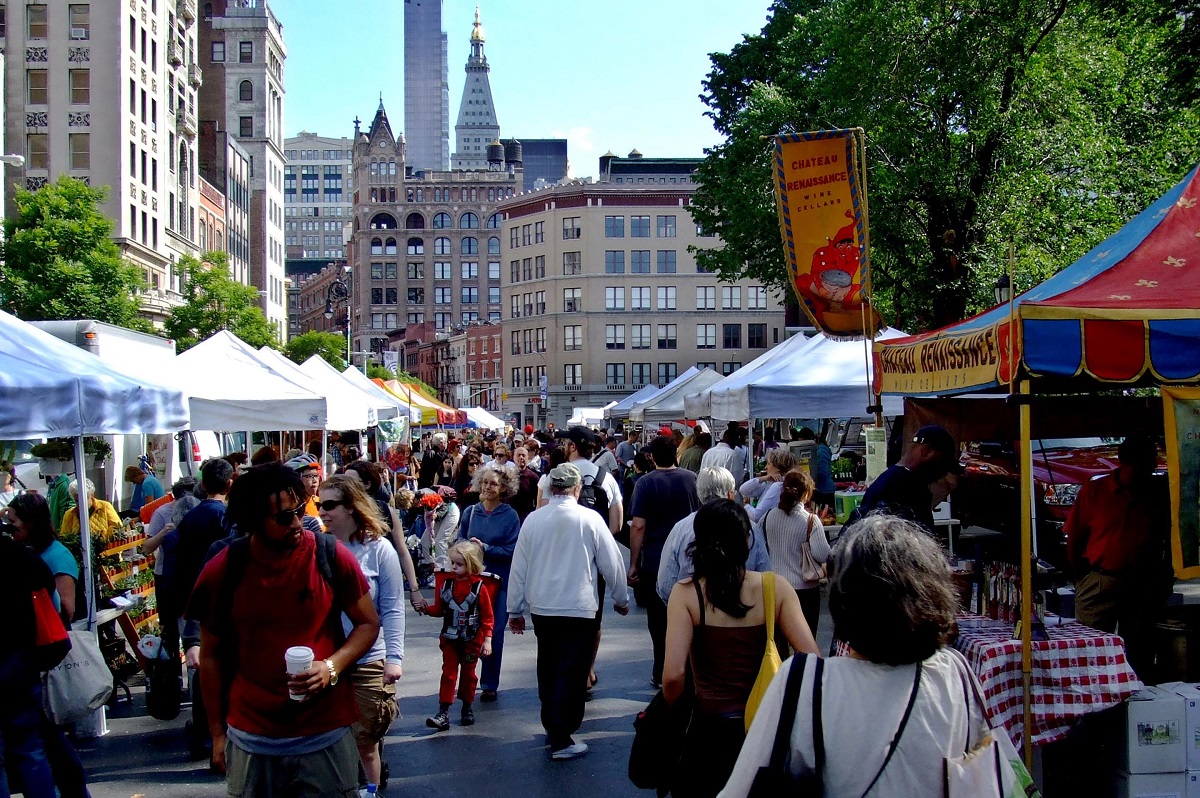 Der Union Square Greenmarket: der vielleicht schönste Markt New Yorks und ein toller Ort, den Frühling und Sommer zu erleben
