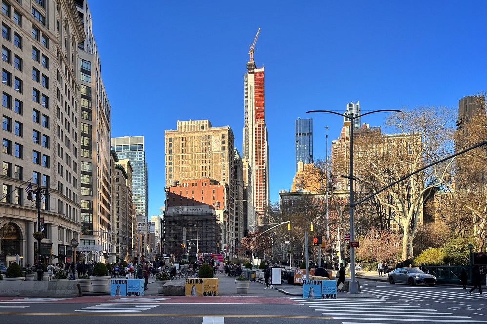Neuer ultraluxuriöser Wohnturm zerstört Sicht auf das Empire State Building